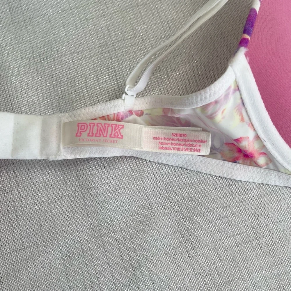 PINK By Victoria's Secret Floral Everyday Lightly Lined Bra In Floral Fun, 32D